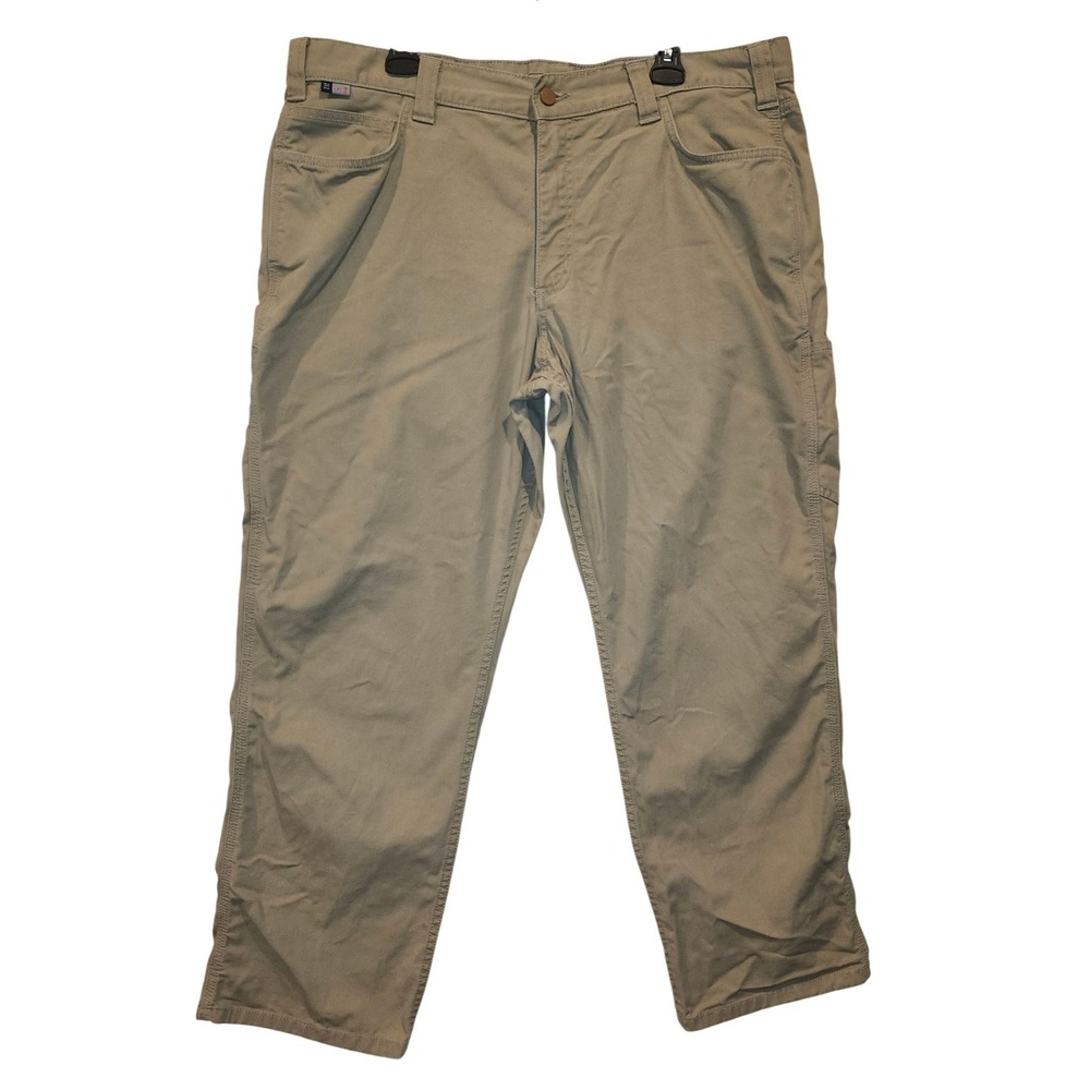 Carhartt FR Relaxed Fit Flame Resistant Work Pants Khaki Tan 40x30 BN2517-M DKH
